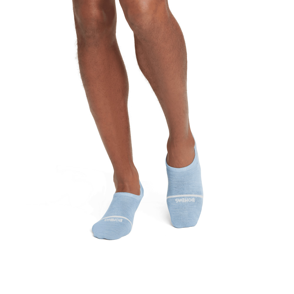 Bombas Men's Lightweight Merino Wool Blend No Show Sock 8-Pack