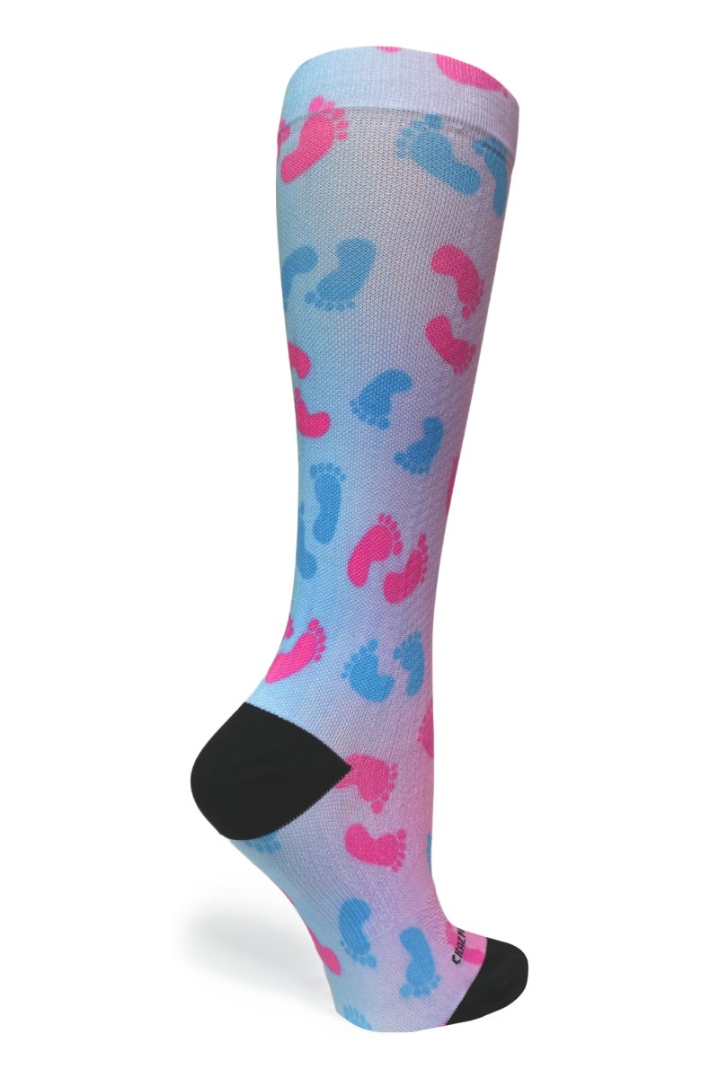 Crazy 360 Footprints Unrevealed OTC Compression Socks (Standard & Extra Wide)