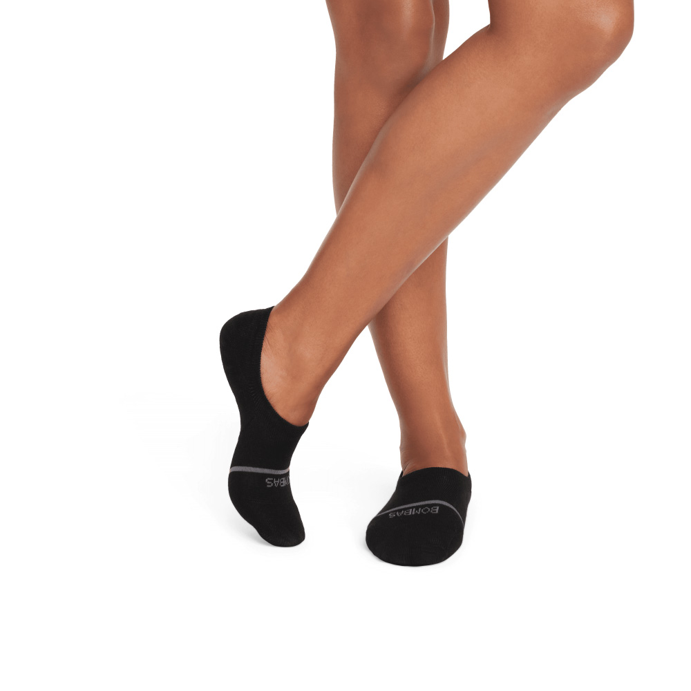 Bombas Women's Lightweight Merino Wool Blend No Show Sock 4-Pack