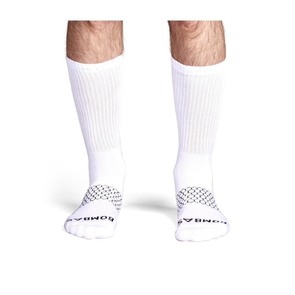 Bombas Men's Solids Calf Sock