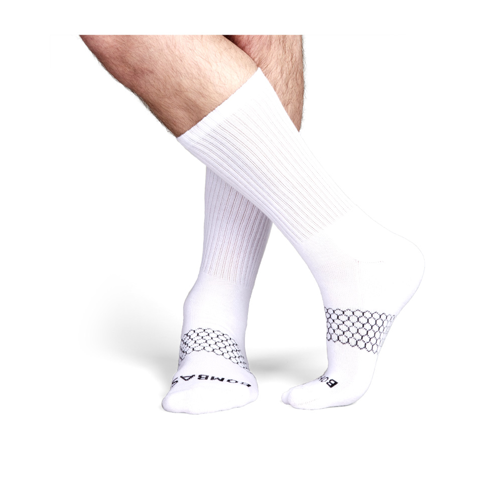 Bombas Men's Solids Calf Sock