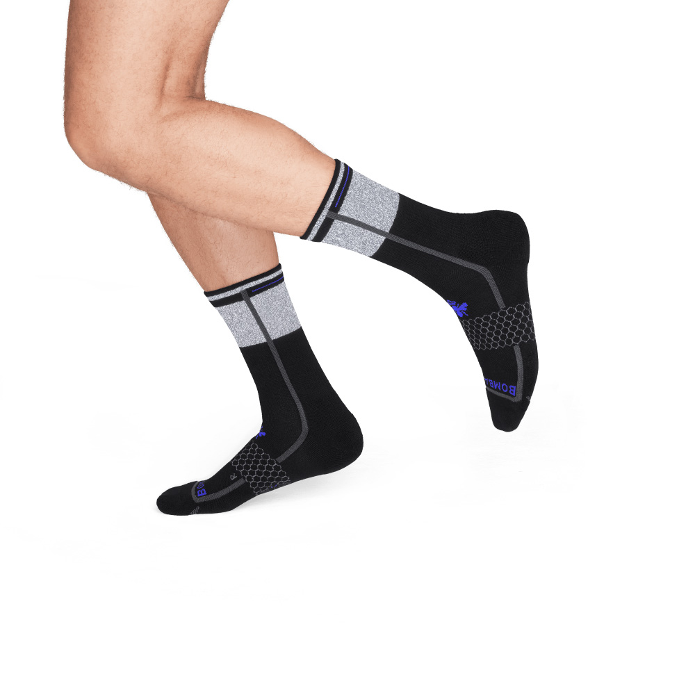 Bombas Men's Reflec-Tec All-Purpose Calf Sock 6-Pack