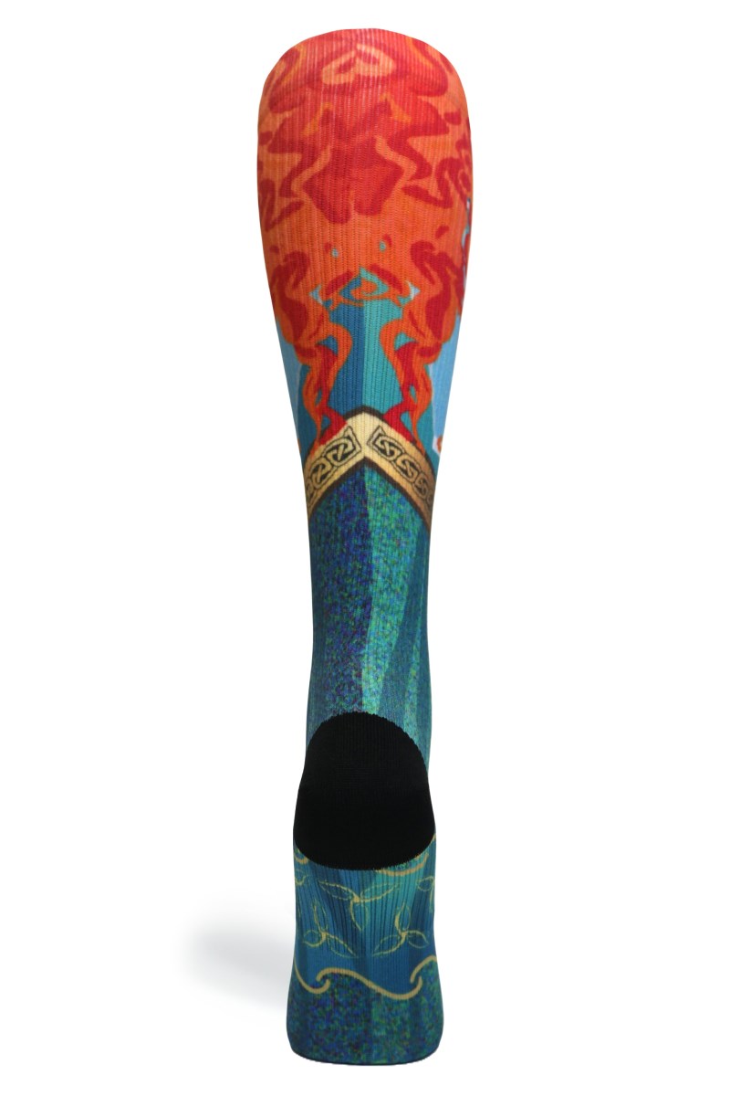 Crazy 360 Highland Princess OTC Compression Socks (Standard & Extra Wide)