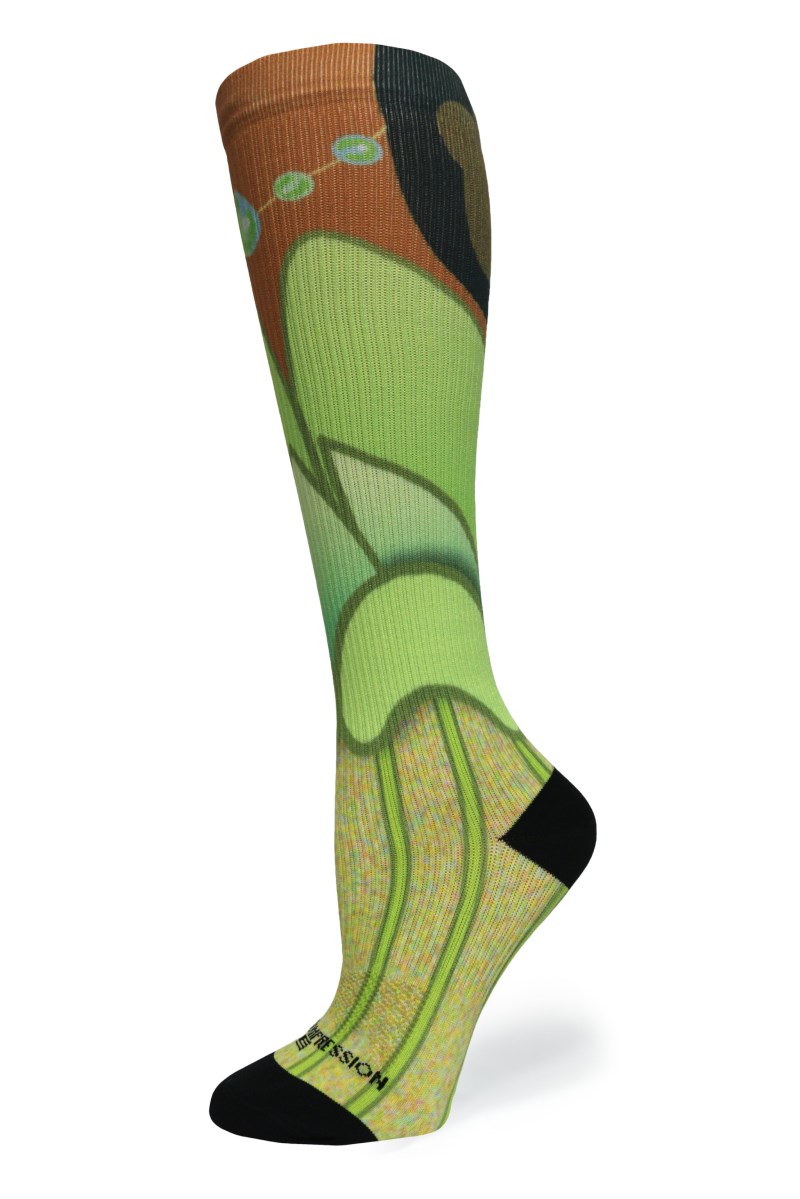 Crazy 360 Lily Princess OTC Compression Socks (Standard & Extra Wide)