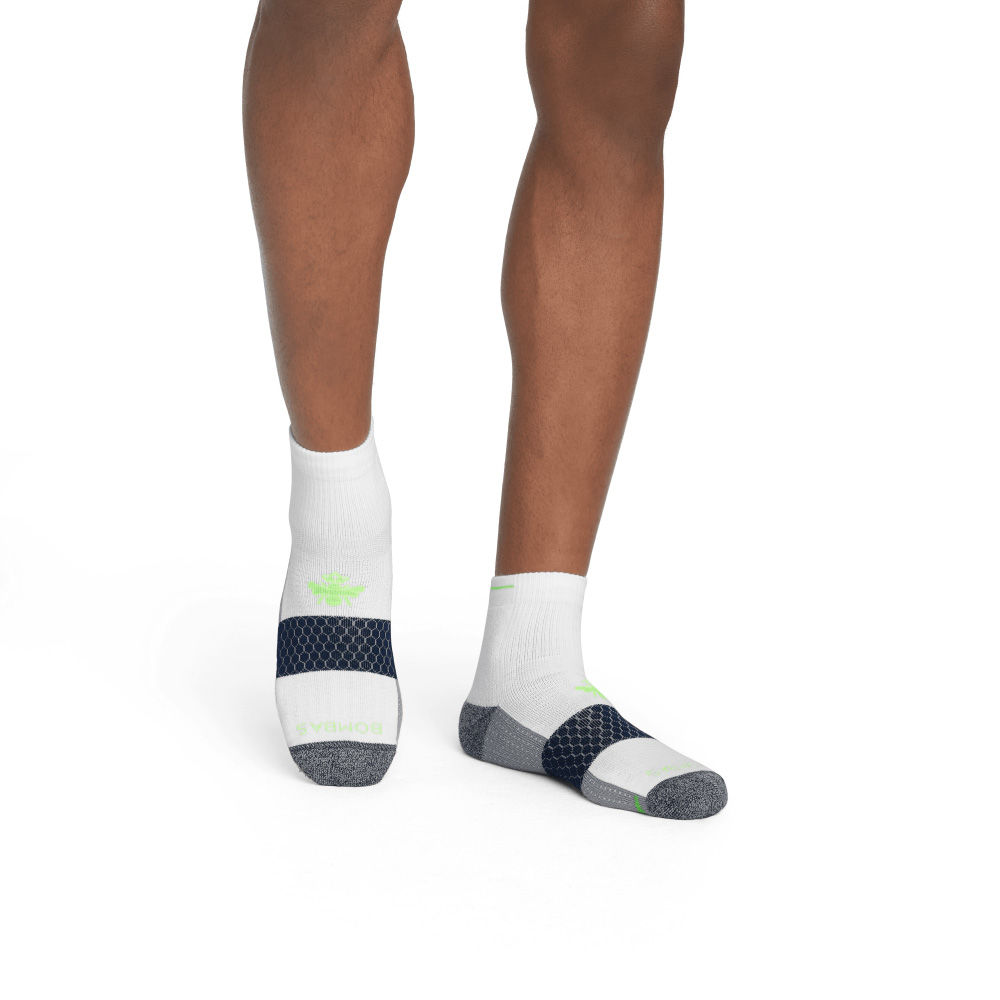 Bombas Men's Golf Quarter Sock 6-Pack