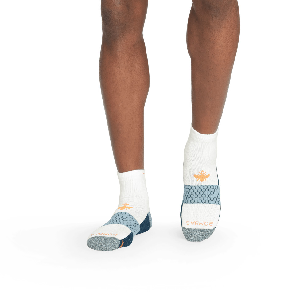 Bombas Men's Golf Quarter Sock 6-Pack