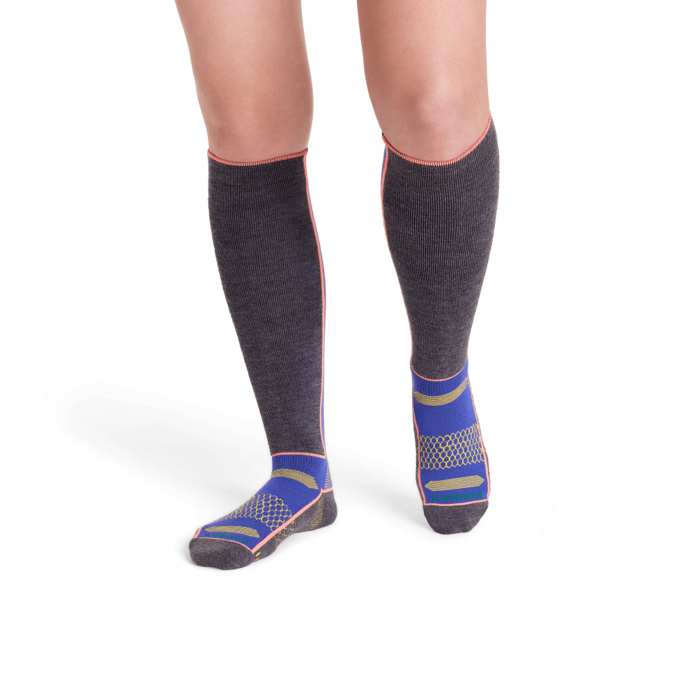 Bombas Women's Mid-Cushion Merino Wool Blend Ski & Snowboard Socks