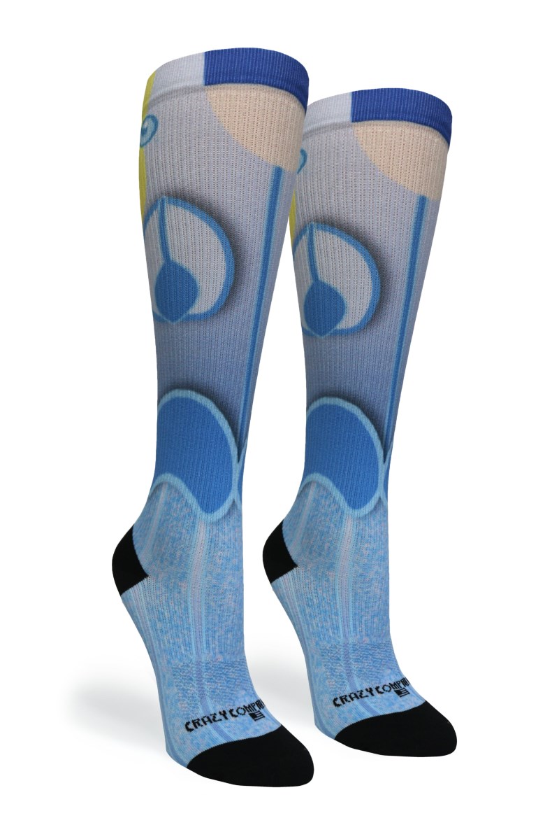 Crazy 360 Midnight Princess OTC Compression Socks (Standard & Extra Wide)