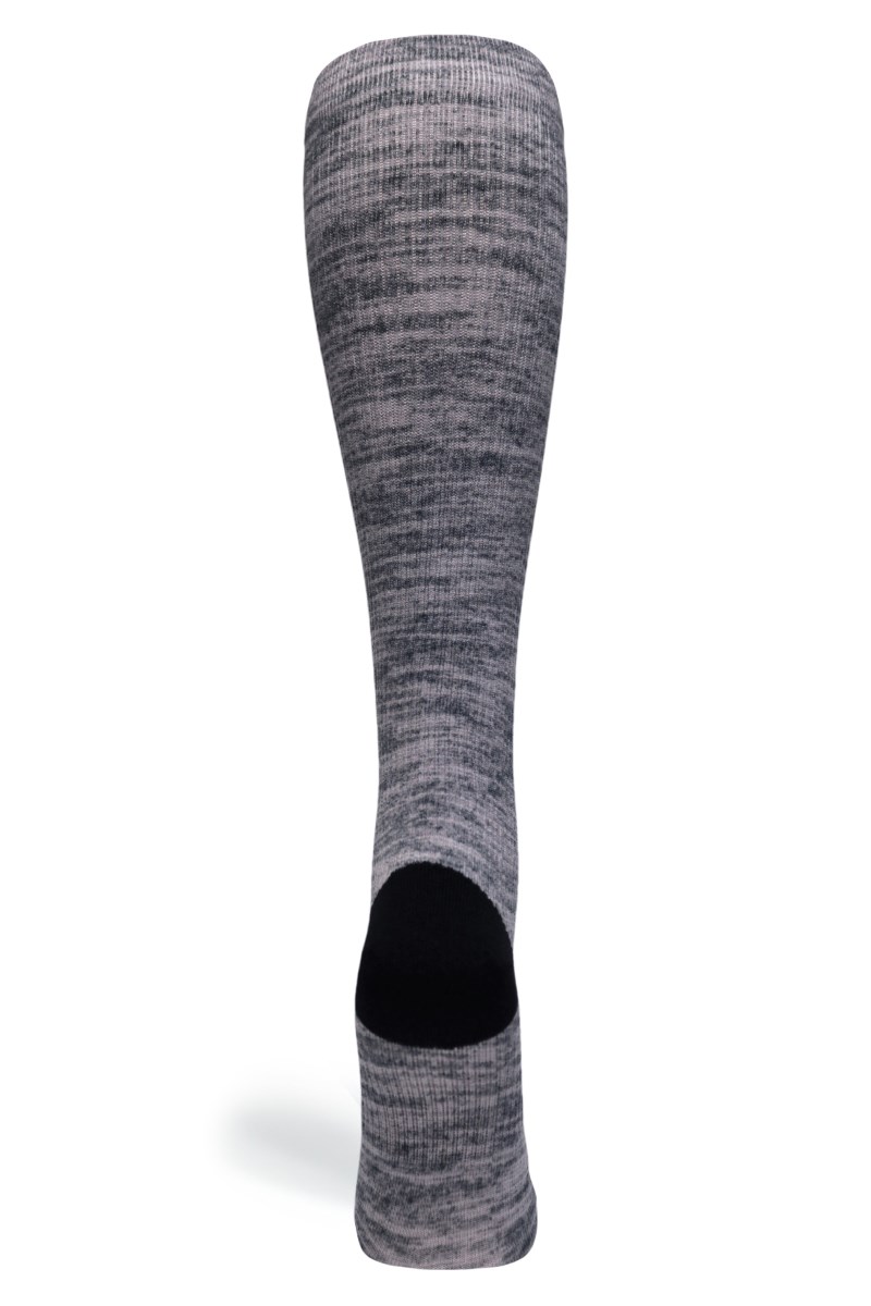 Crazy 360 Grey Heather OTC Compression Socks (Standard & Extra Wide)