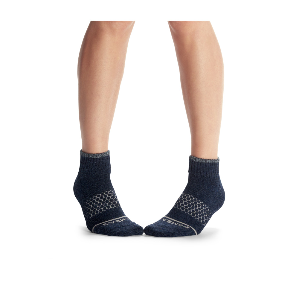 Bombas Women's Merino Wool Blend Quarter Socks