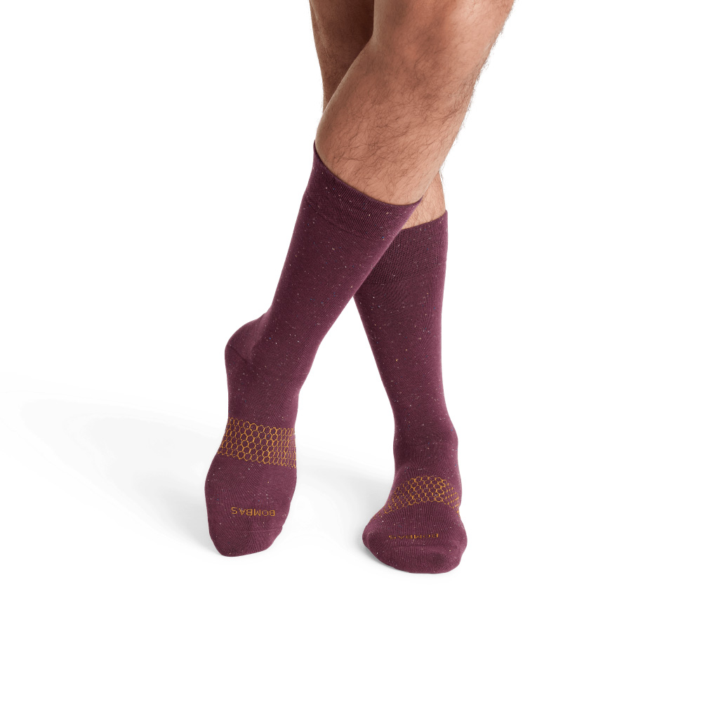 Bombas Men's Dress Calf Sock 4-Pack Gift Box