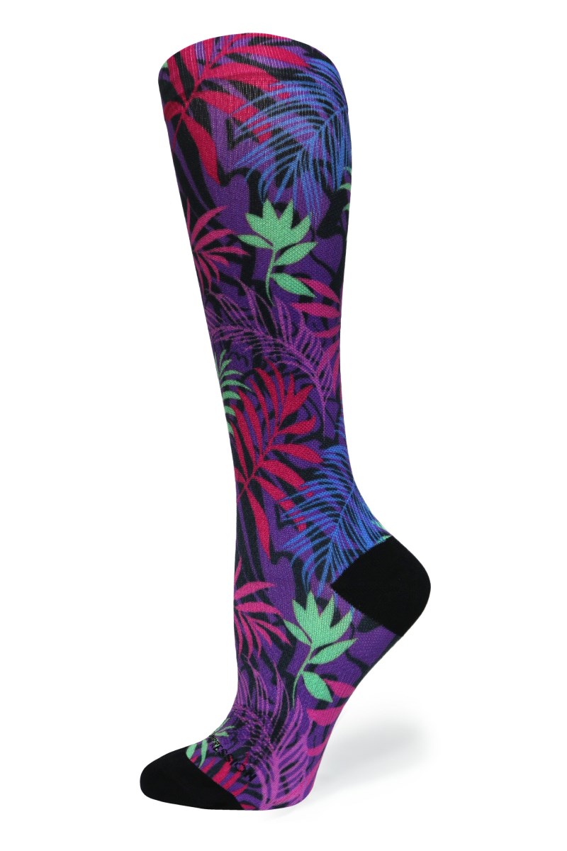 Crazy 360 Retro Jungle OTC Compression Socks (Standard & Extra Wide)
