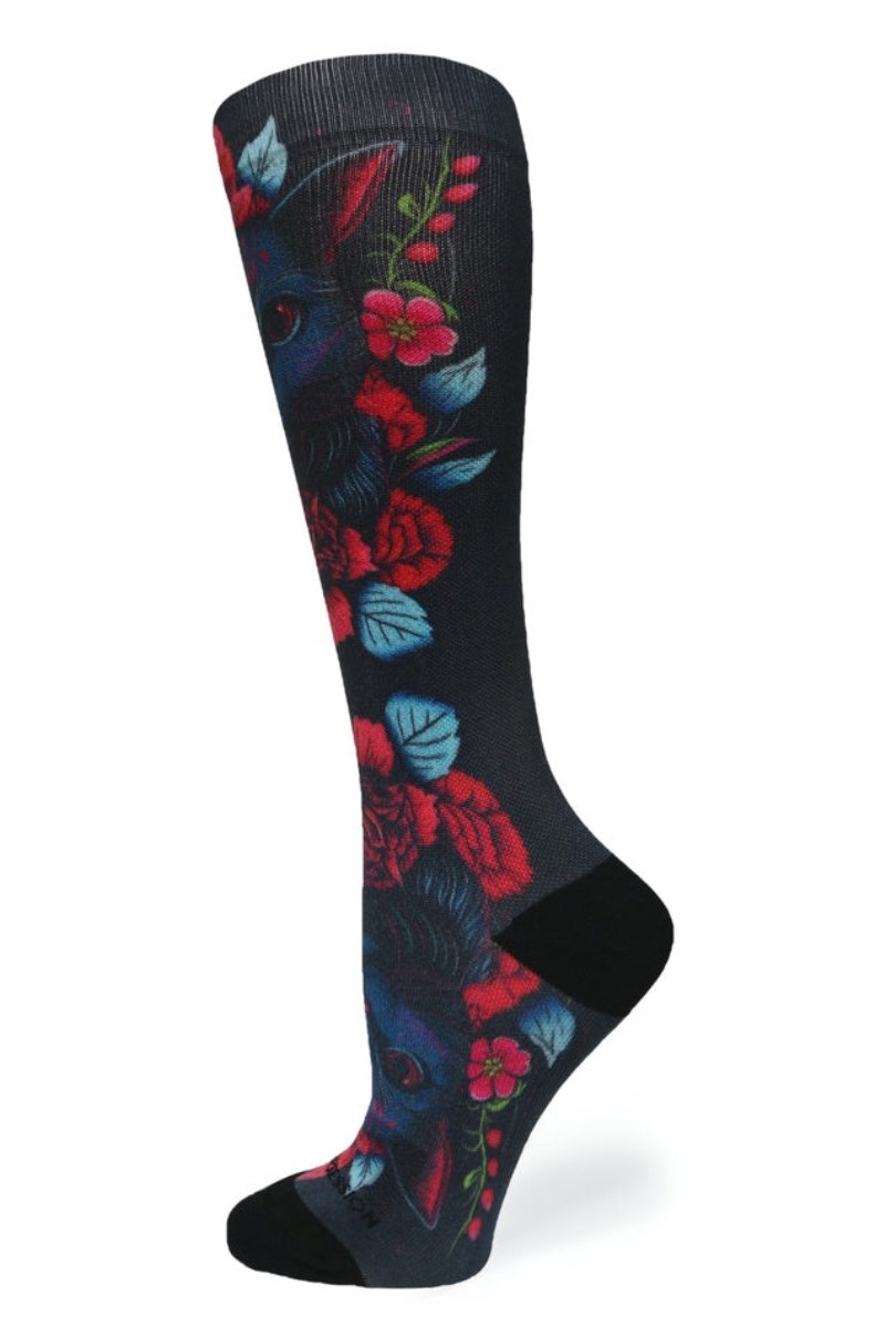 Crazy 360 Cat Arose OTC Compression Socks (Standard & Extra Wide)