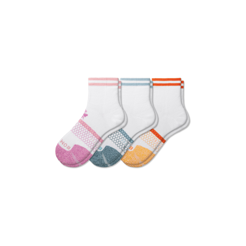 Bombas Venus Williams x Bombas Quarter Sock 3-Pack