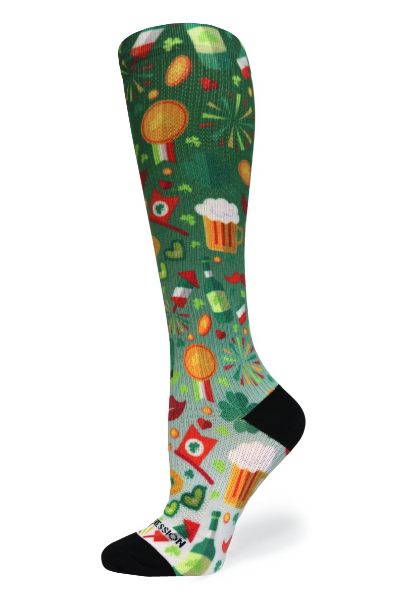 Crazy 360 Irish Celebration (EXTRA WIDE CALF)