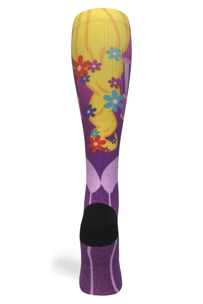 Crazy 360 Gold Hair Princess OTC Compression Socks (Standard & Extra Wide)