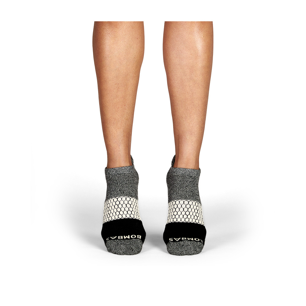 Bombas Women's Tri-Block Marl Ankle Sock 6-Pack