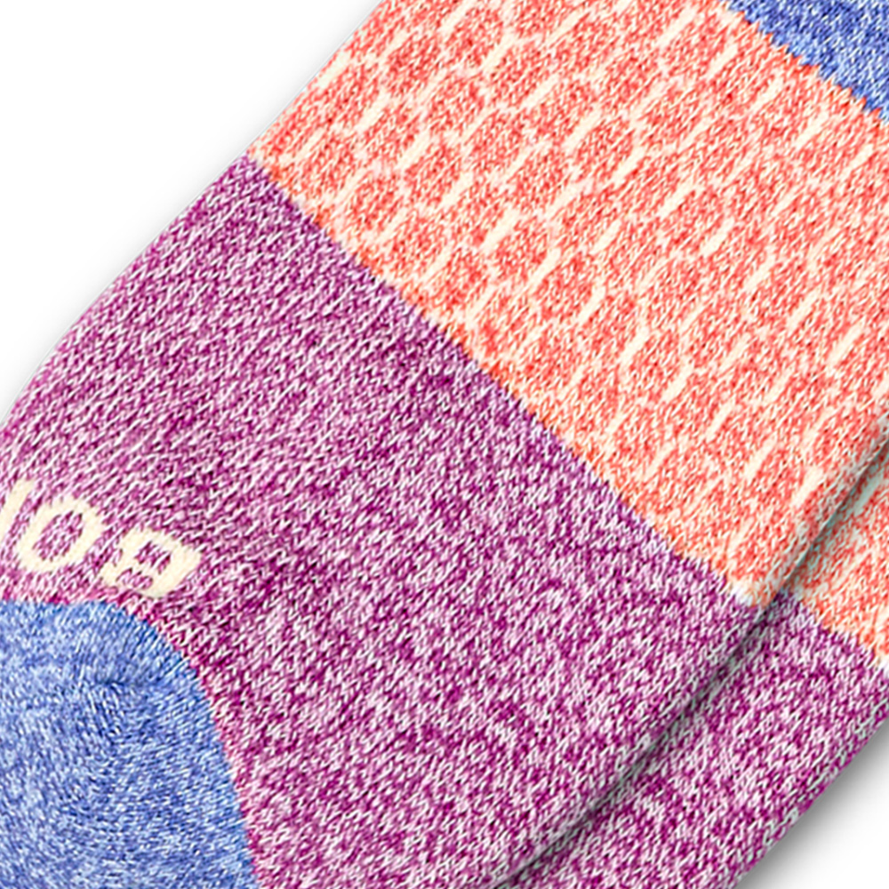 Bombas Women's Tri-Block Marl Ankle Sock 6-Pack