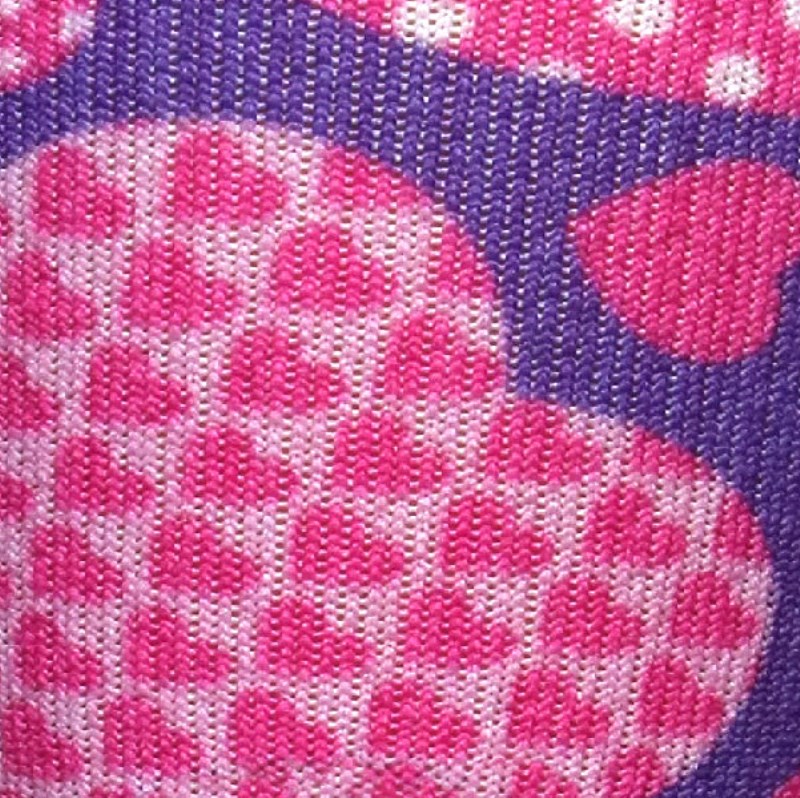 Crazy 360 Crazy Hearts (EXTRA WIDE CALF)
