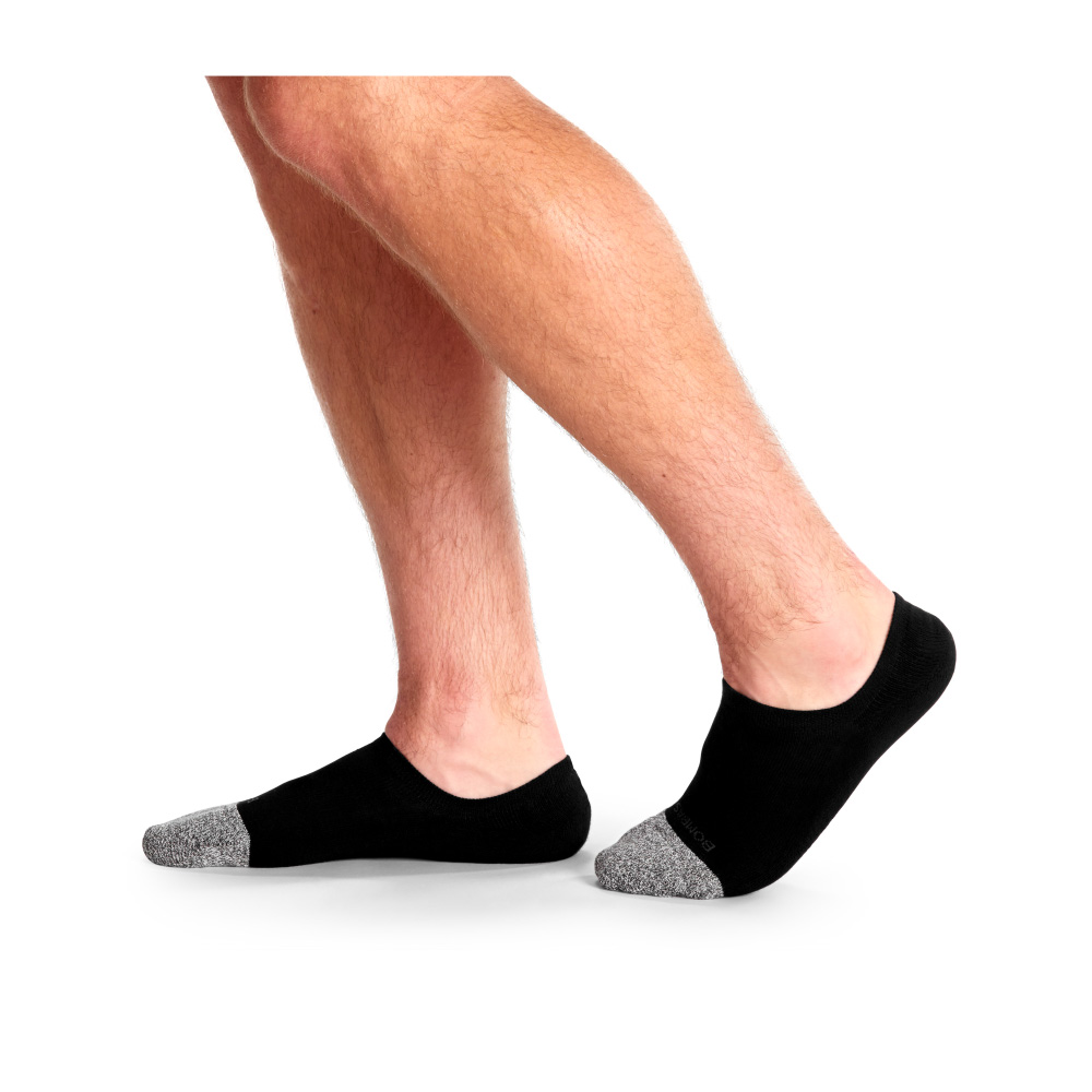 Bombas Men's Cushioned No Show Sock 12-Pack