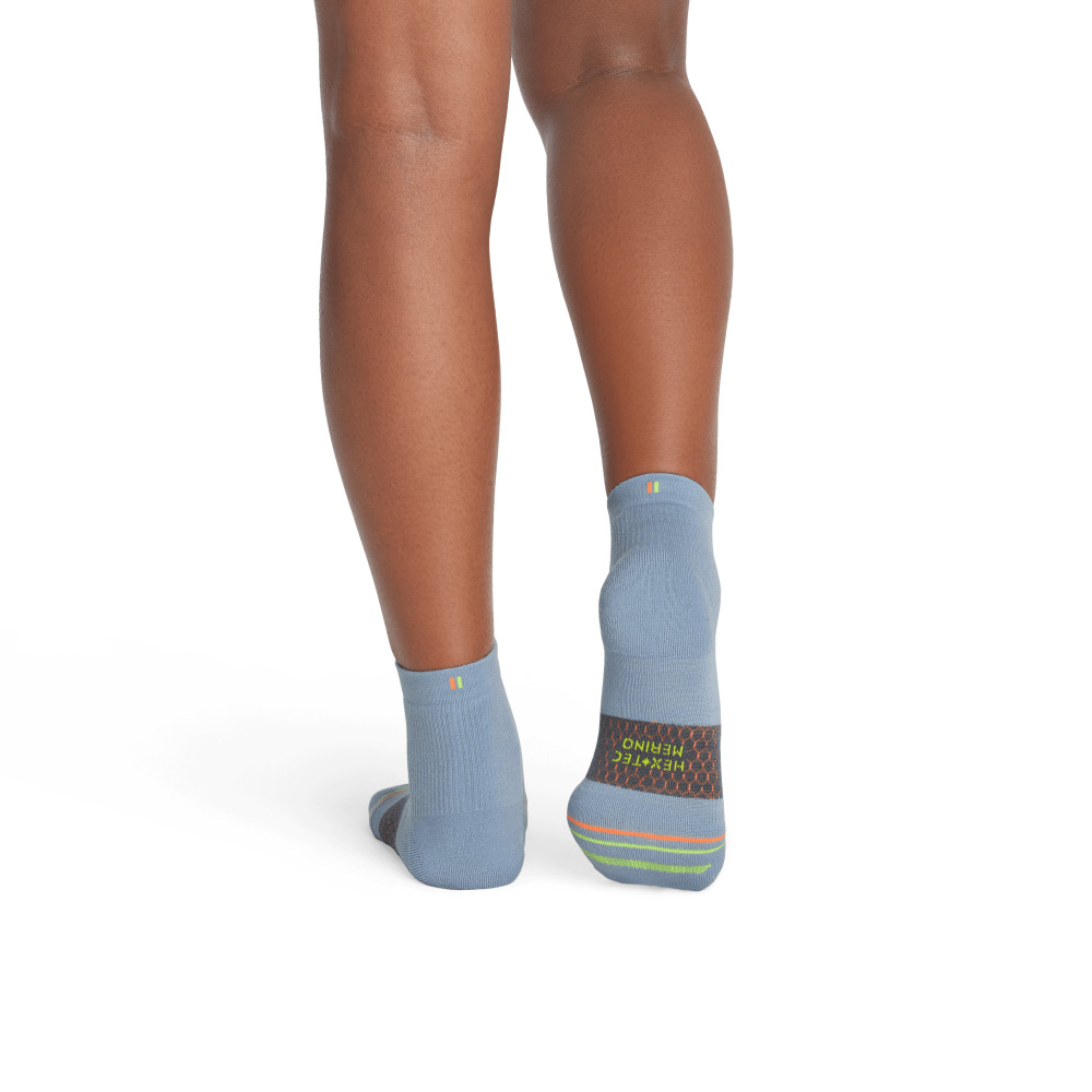 Bombas Women's Merino Wool Blend Athletic Quarter Socks