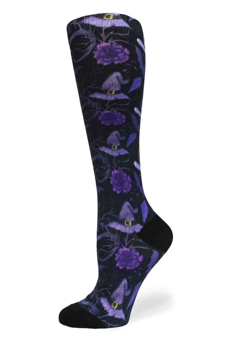 Crazy 360 Wicked Purple OTC Compression Socks (Standard & Extra Wide)