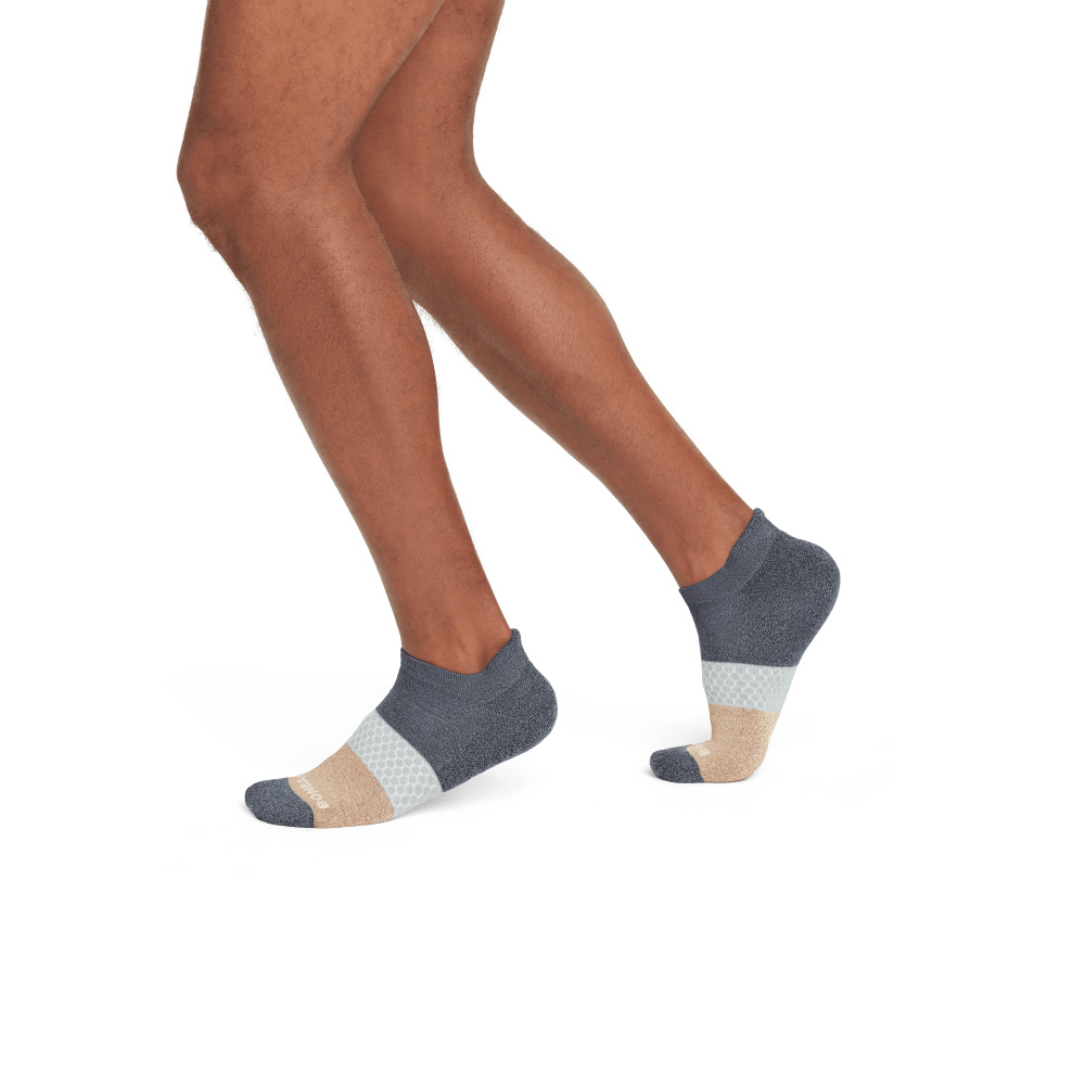 Bombas Men's Tri-Block Ankle Socks
