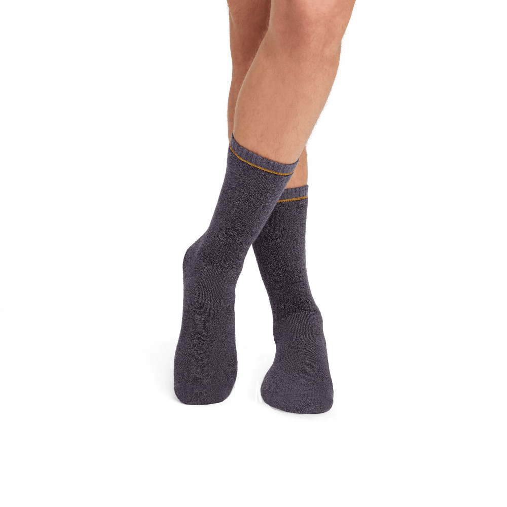 Bombas Men's Plush Terry Calf Socks