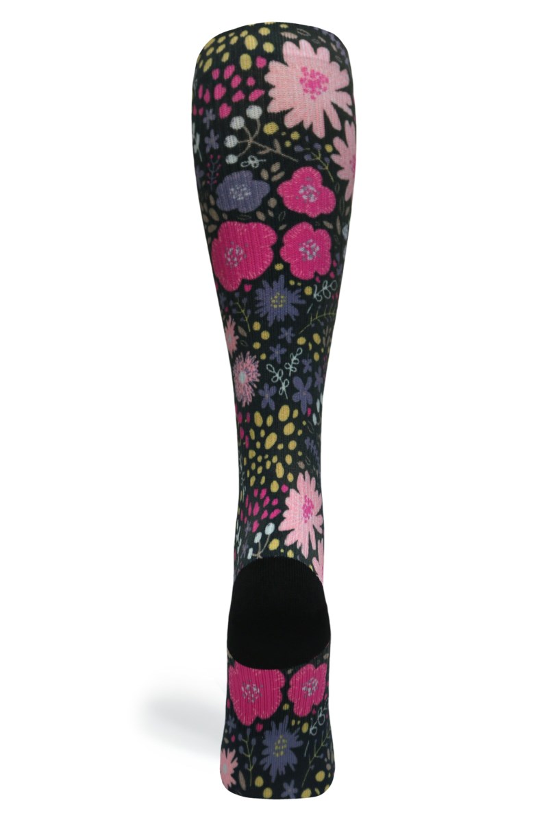 Crazy 360 Night Garden OTC Compression Socks (Standard & Extra Wide)