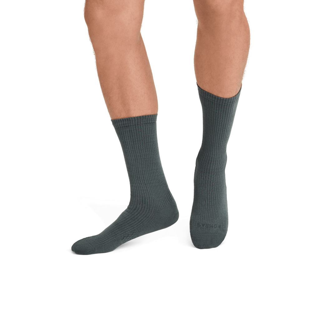 Bombas Men's Modern Rib Calf Socks