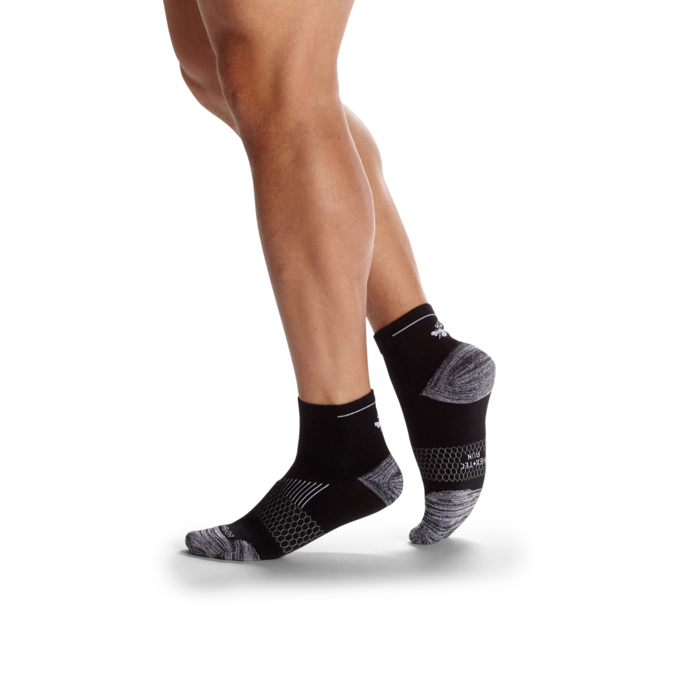 Bombas Men's Running Quarter Sock 6-Pack
