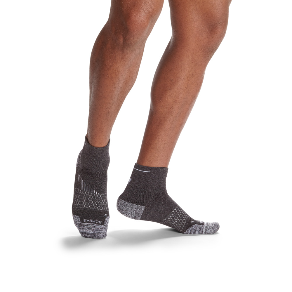 Bombas Men's Running Quarter Sock 6-Pack