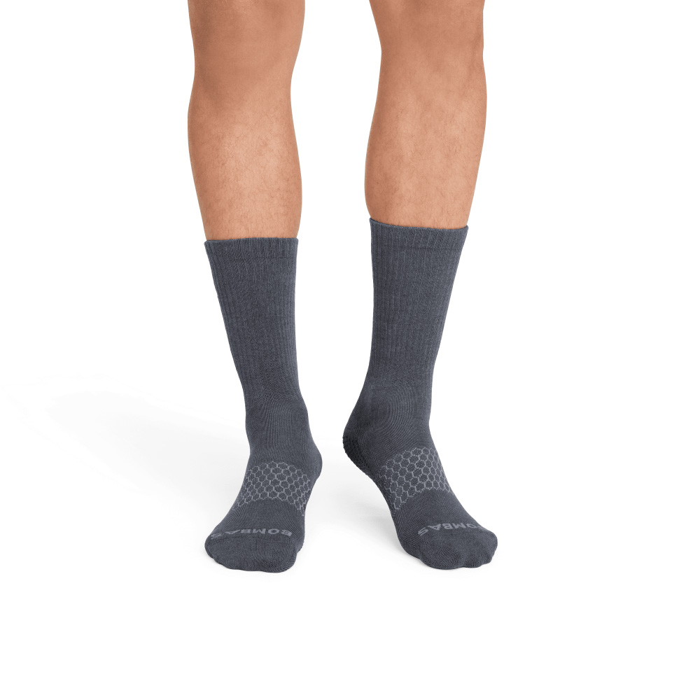 Bombas Men's Gripper Calf Sock 4-Pack