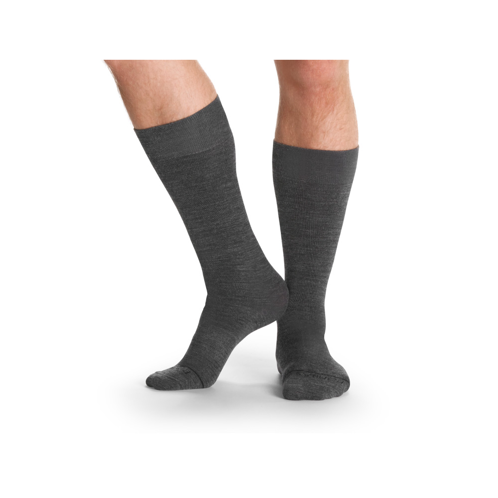 Bombas Men's Merino Wool Blend Dress Over the Calf Sock 5-Pack