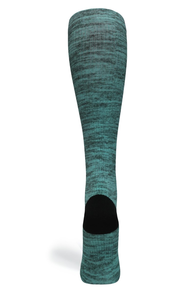 Crazy 360 Green Heather OTC Compression Socks (Standard & Extra Wide)