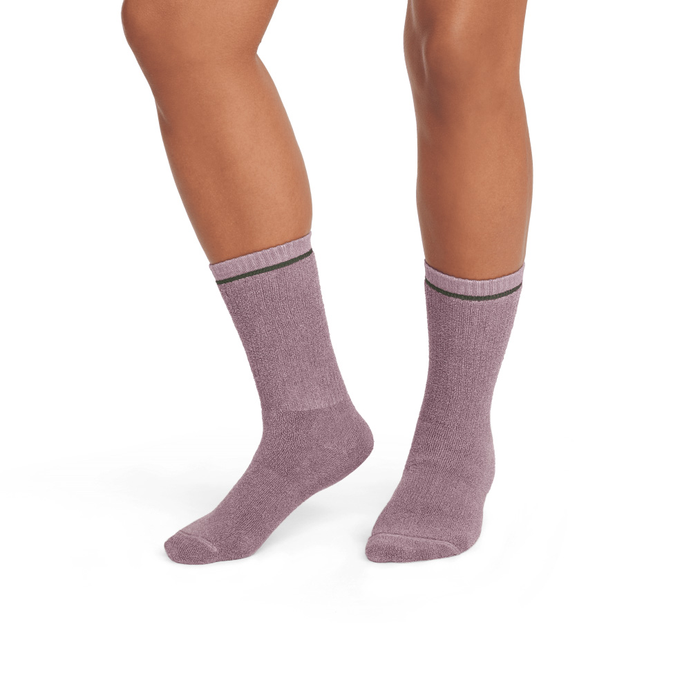 Bombas Women's Plush Terry Calf Socks