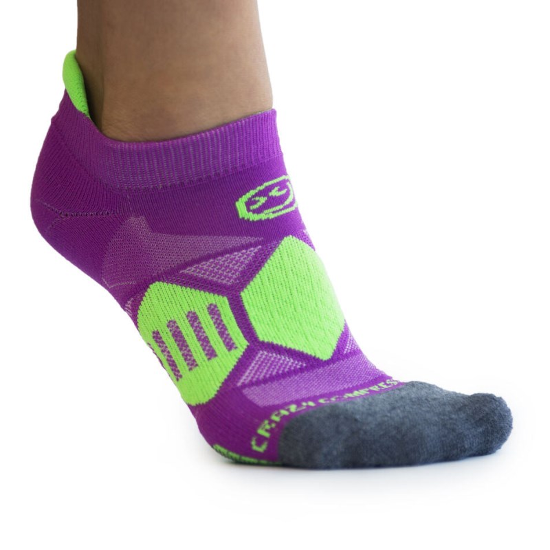 Crazy Berry & Lime Runners - Elite Running Socks