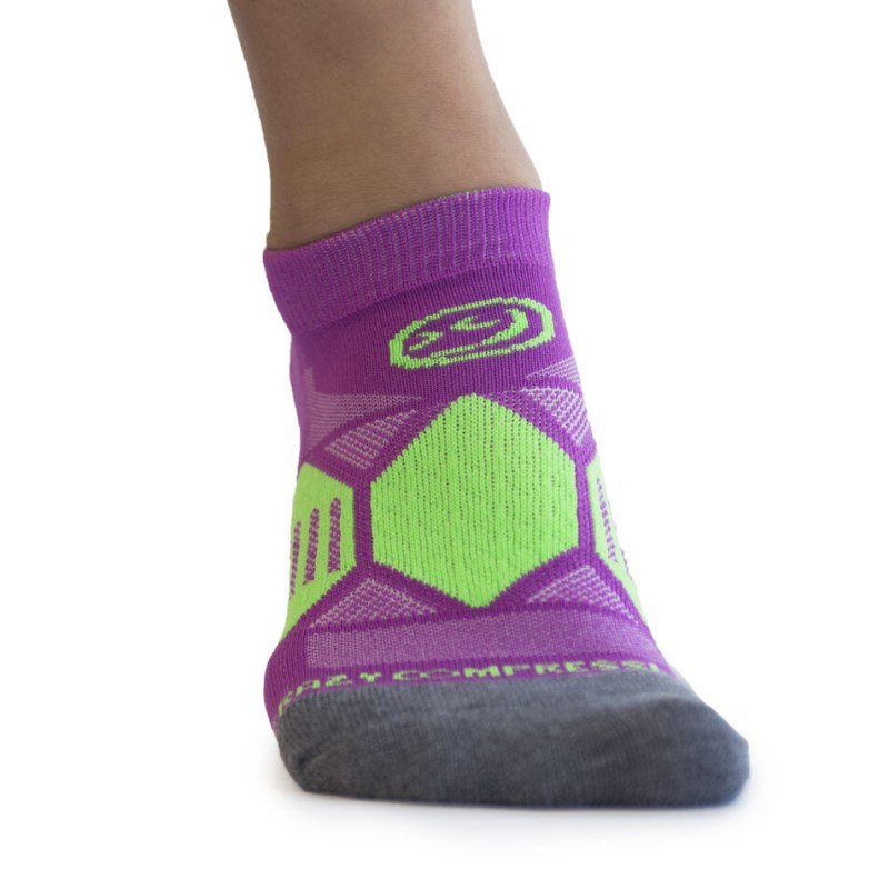 Crazy Berry & Lime Runners - Elite Running Socks
