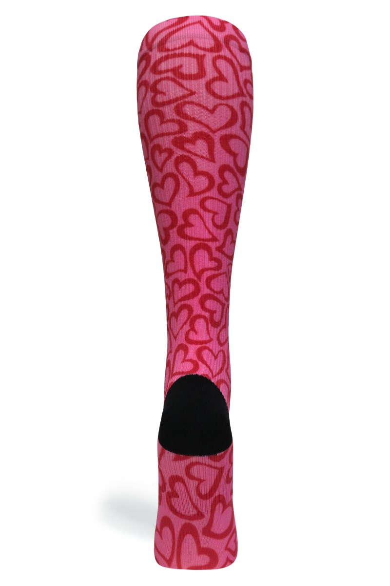 Crazy 360 Hearts Hug (EXTRA WIDE CALF)
