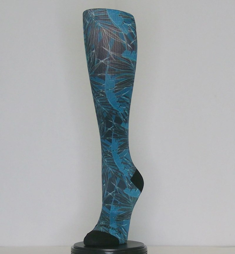 Crazy 360 Palm Nights OTC Compression Socks (Standard & Extra Wide)