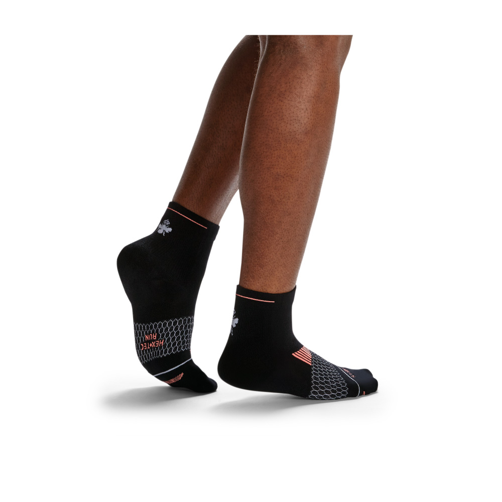Bombas Men's Merino Wool Blend Running Quarter Sock 3-Pack