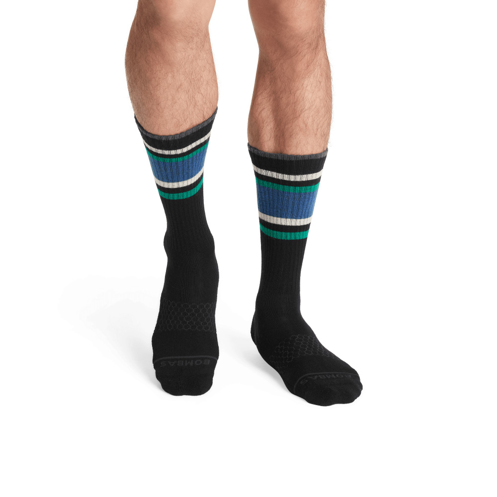 Bombas Men's Merino Wool Blend Calf Sock 4-Pack Gift Box