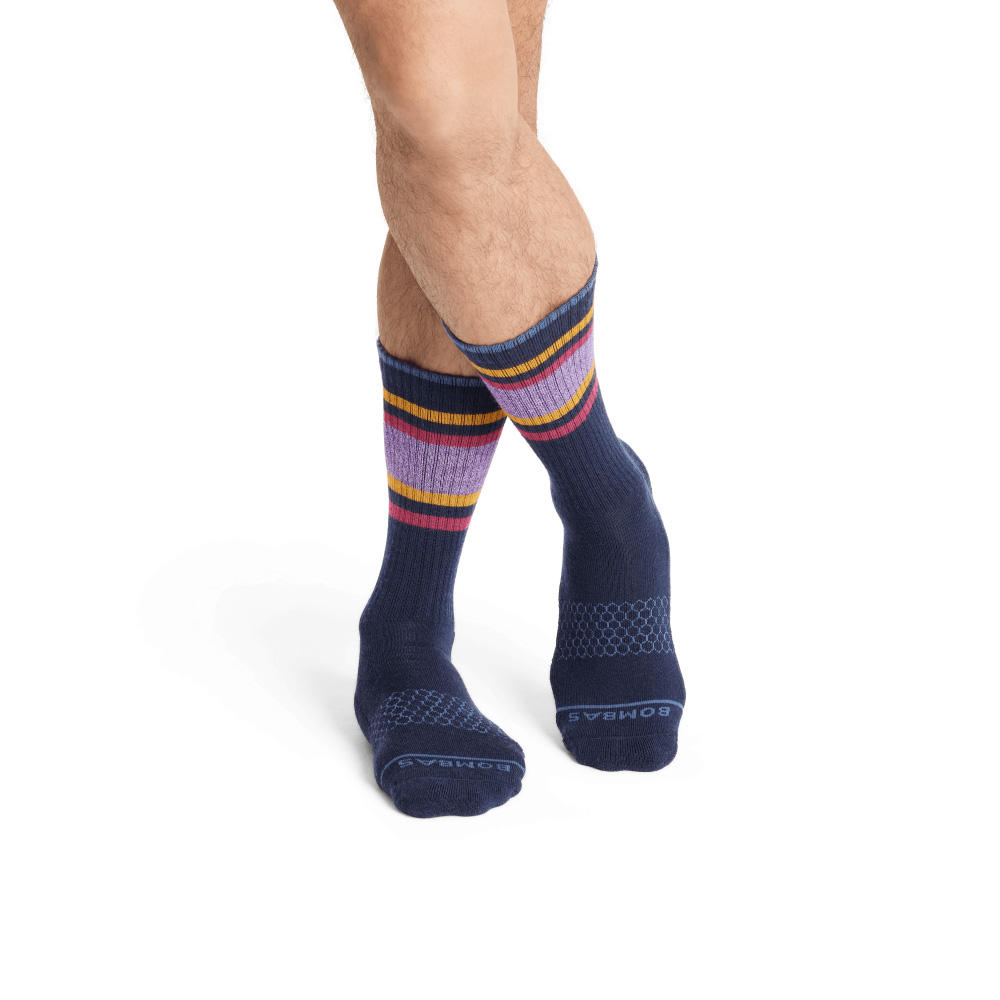 Bombas Men's Merino Wool Blend Calf Sock 4-Pack Gift Box