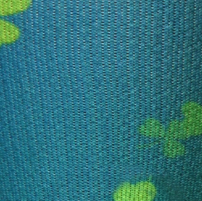 Crazy 360 Cloverfields Blue (EXTRA WIDE CALF)