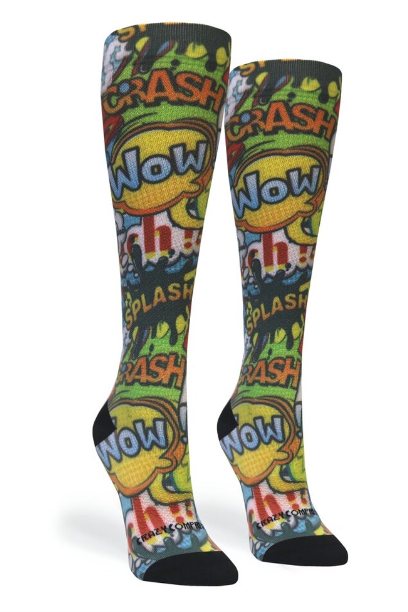 Crazy 360 WoW OTC Compression Socks (Standard & Extra Wide)