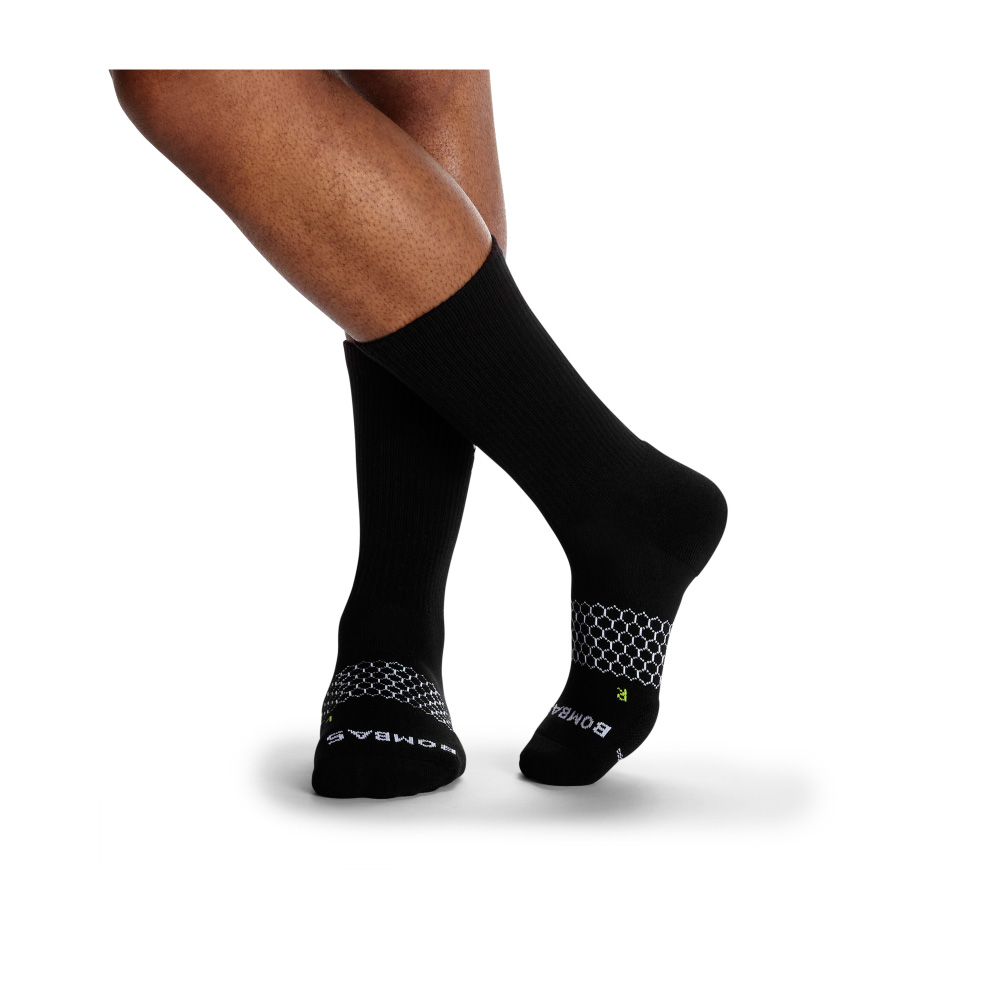Bombas Men's All-Purpose Performance Calf & Ankle Sock 6-Pack