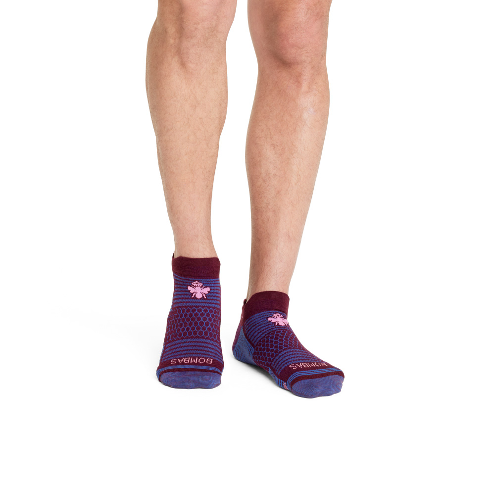 Bombas Men's Lightweight Running Ankle Socks