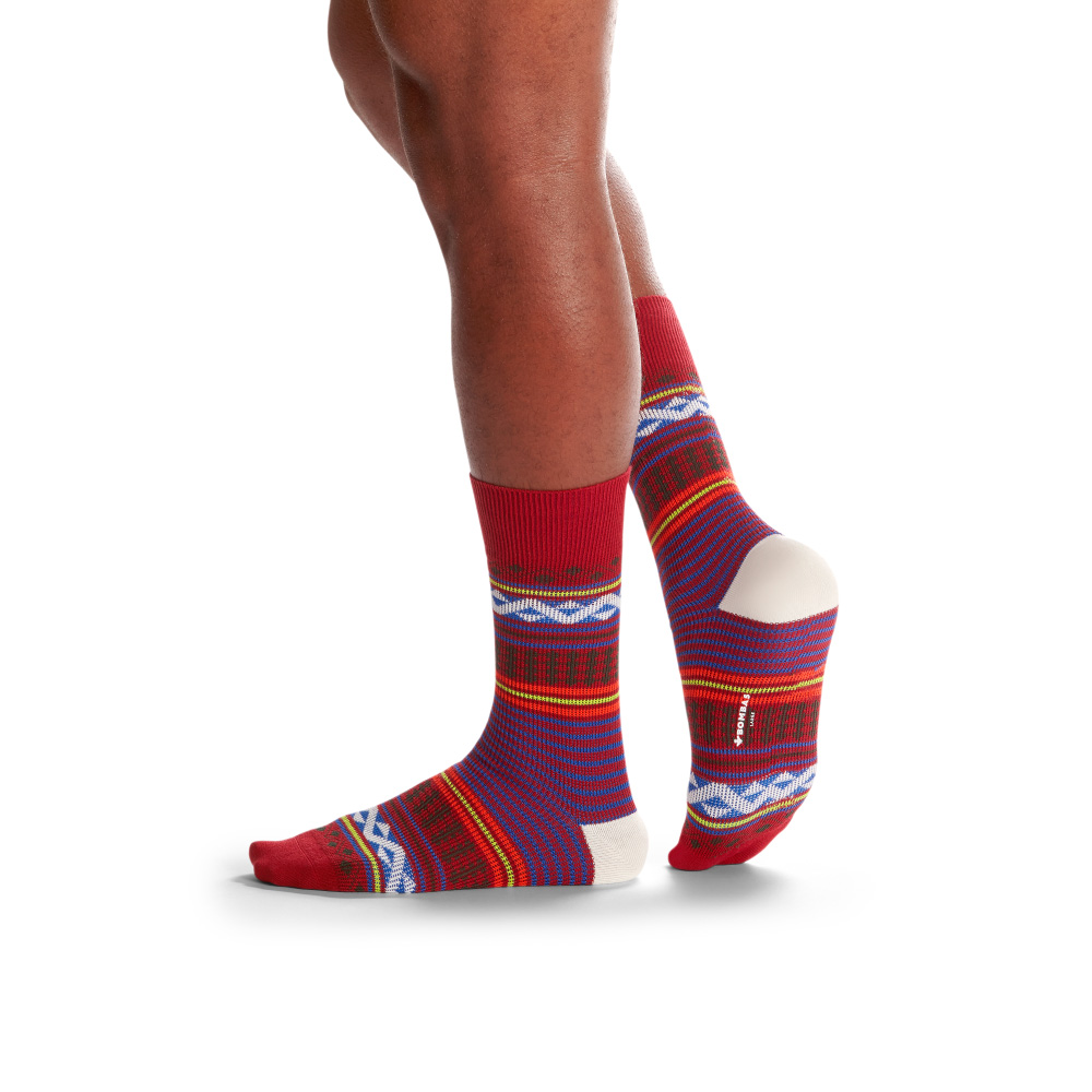 Bombas Men's Textured Lightweight Calf Socks
