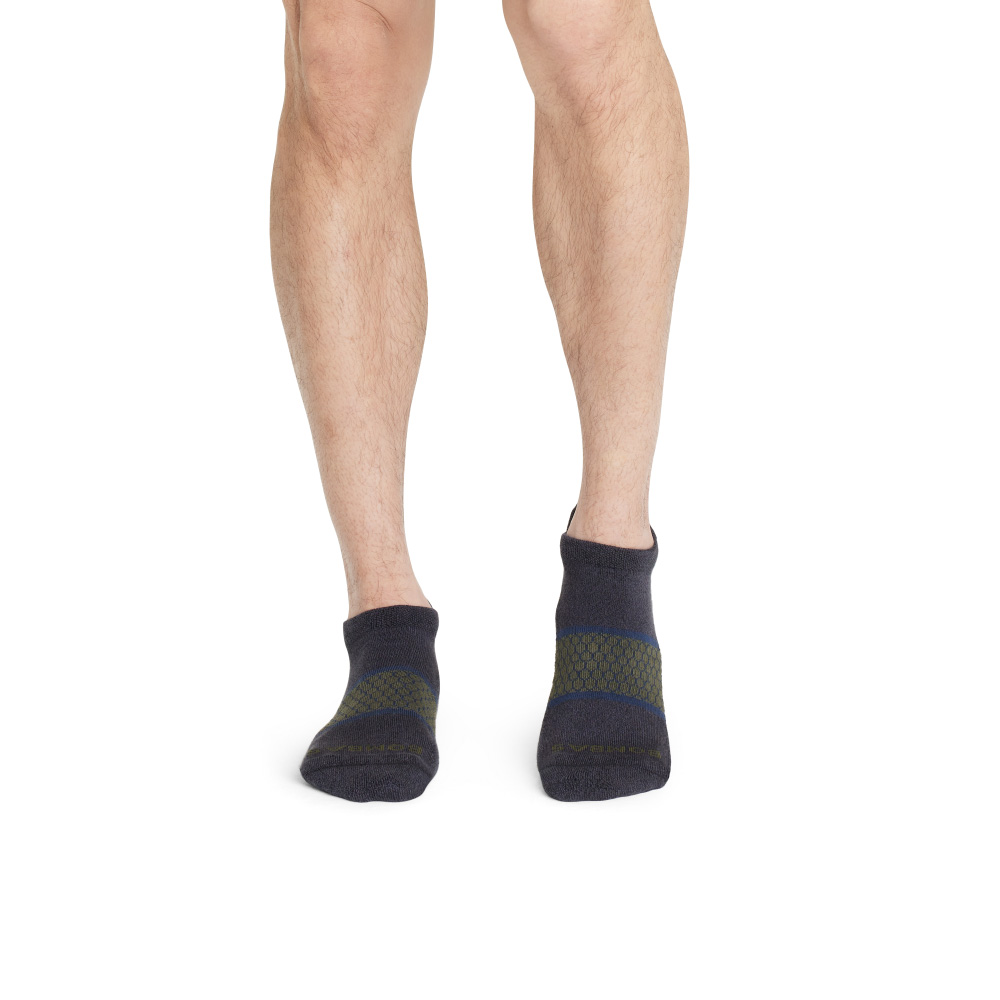 Bombas Men's Stripes Ankle Sock 4-Pack