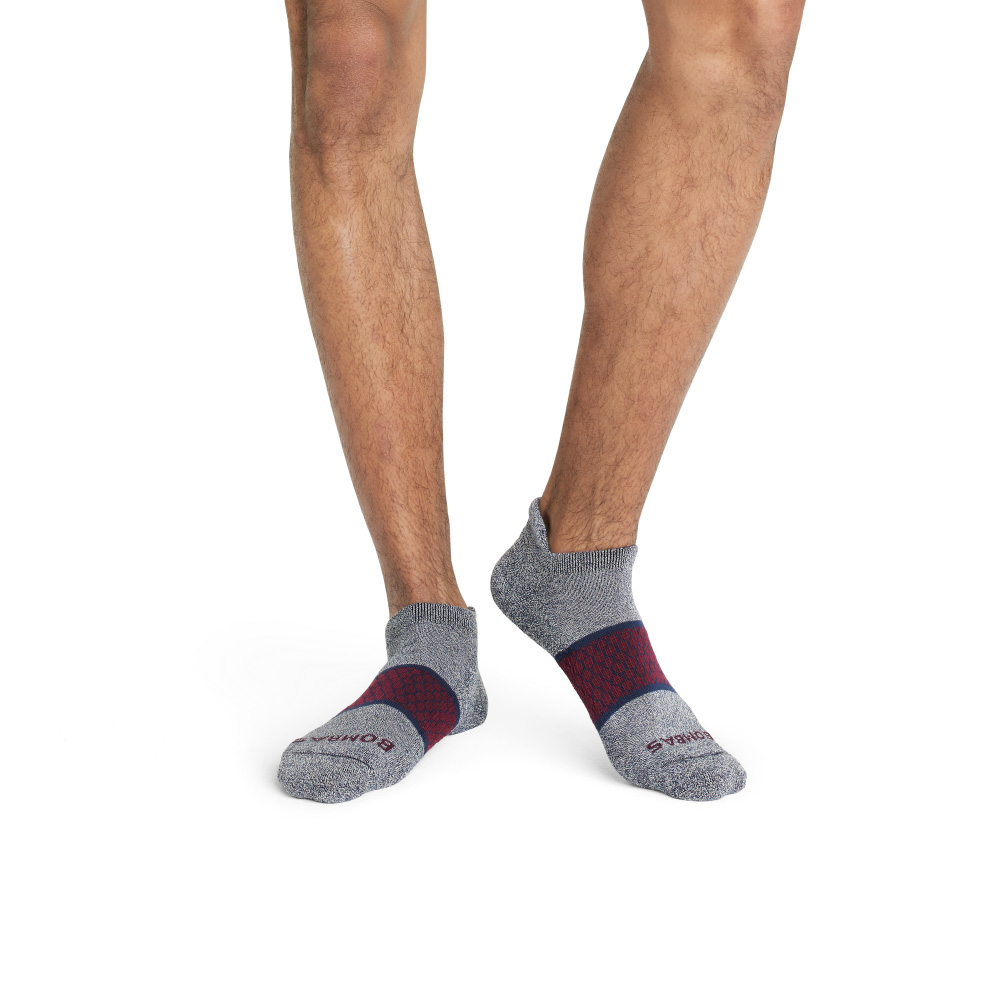 Bombas Men's Stripes Ankle Sock 4-Pack